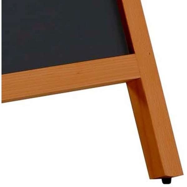 Wooden Gadeskilt med buet top og ståltavler, 59 x 77,5 cm #4