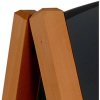 Wooden Gadeskilt med buet top og ståltavler, 59 x 77,5 cm #3