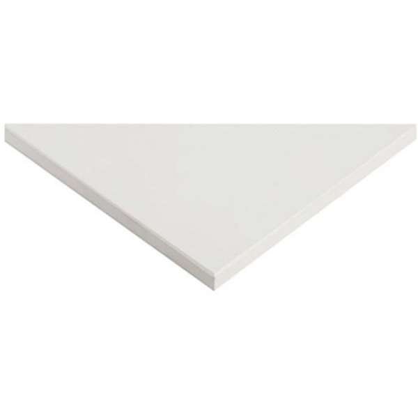 Crown Truss Counter top plate, 95x95cm Triangle - White #1