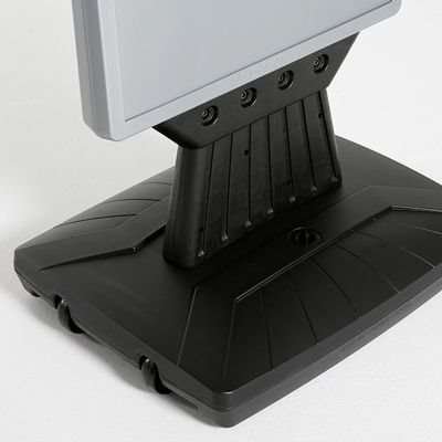Plast Board with Foot - sort vandtank - sølv top #4