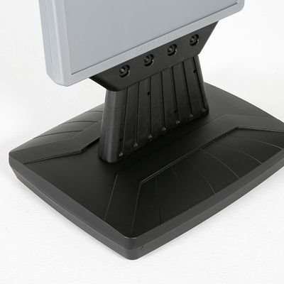 Plast Board with Foot - sort vandtank - sølv top #6
