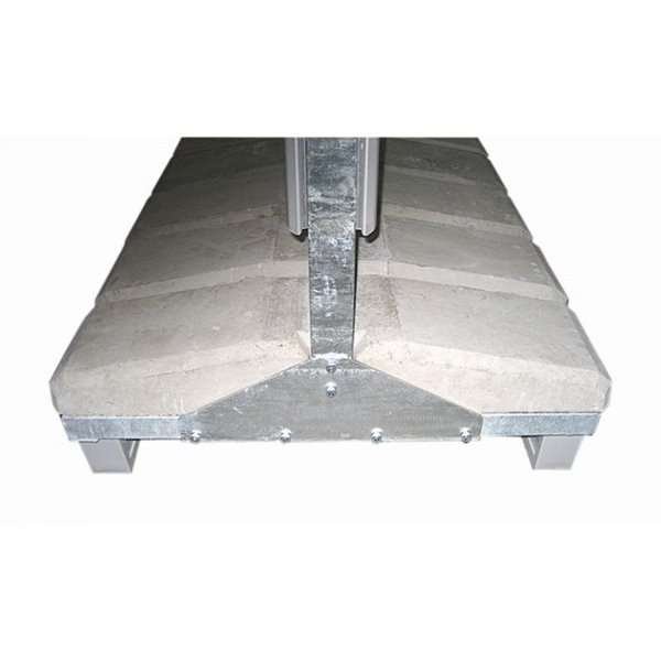 Heavy Outdoor Betonstander Gadeskilt - 100x140 cm #2