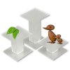 Presentation Podium - 3 Stk. - Mat Transparent #1