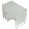 Nesting Shelves - 3 Stk - Frosted #2