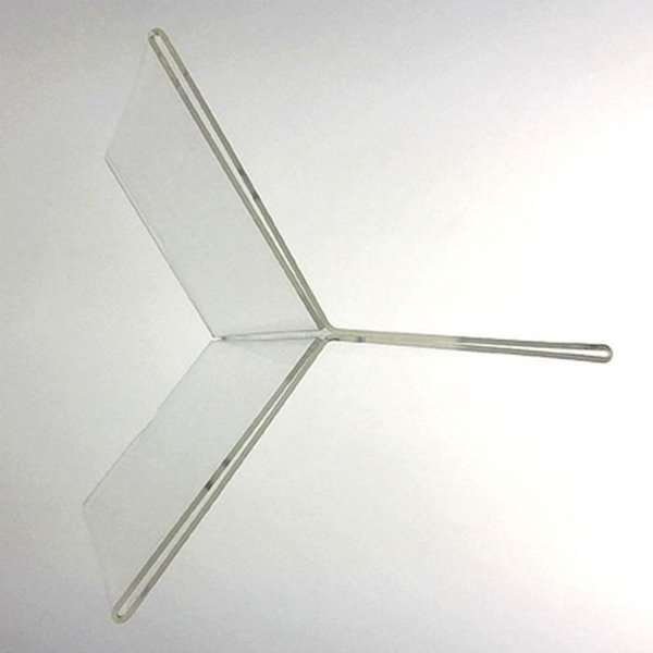Cross Menukortholder vertikal, x3 - 6 x M65 #2