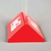 Pyramid Menukortholder vertikal - A5 - 14.8x21 cm - rød #2