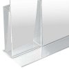 T - Menukortholder med holder til m65 brochurer vertikal - A4 - 21x29.7 cm #2