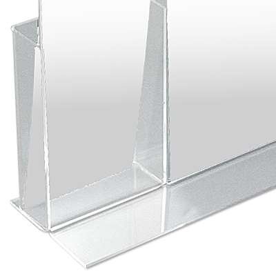 T - Menukortholder med holder til m65 brochurer vertikal - A4 - 21x29.7 cm #2