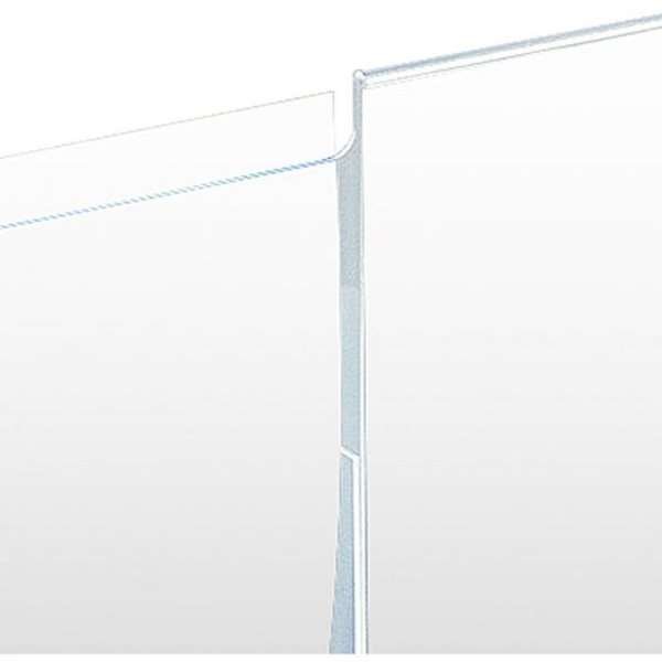 L - Menukortholder A4 med holder til A4 brochurer vertikal #3