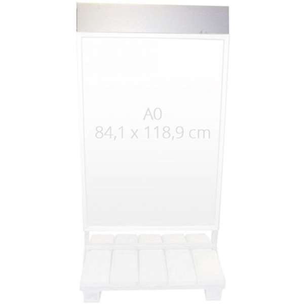 Logo top til Heavy Outdoor Betonstander Gadeskilt - A0 #1
