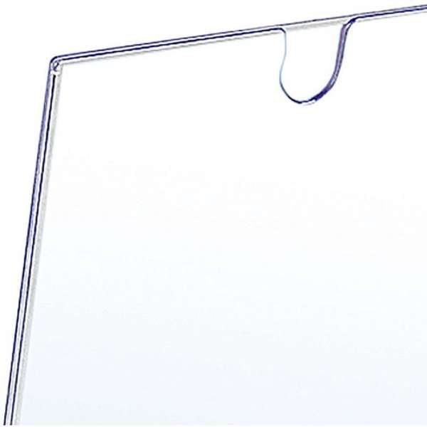 L - Menukortholder A4, m/indstik i top - holder til visitkort #3