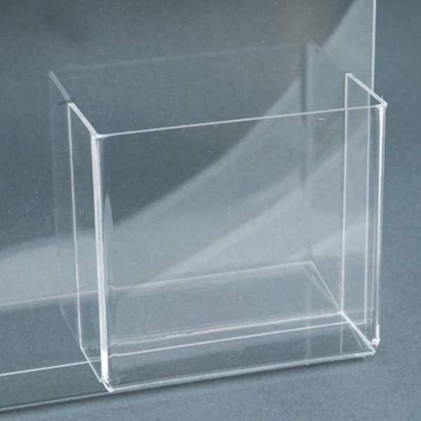 L - Menukortholder A4 med holder til visitkort - horisontal #4