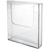 Akryl Brochureholder til væg - vertikal - A4 - 21x29.7 cm #2