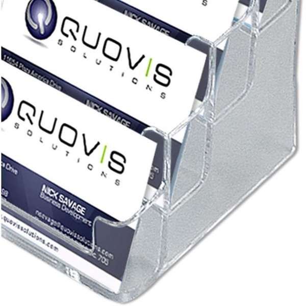 Multi Visitkortholder X4 - Transparent #2