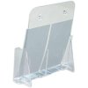 Bord & Vægdispenser, akrylbrochureholder, 2 x M65 / A6, side-by-side #2