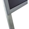 Alu-Line Budget A-skilt, til indendørs brug - 50 x 70 cm - sølv #7