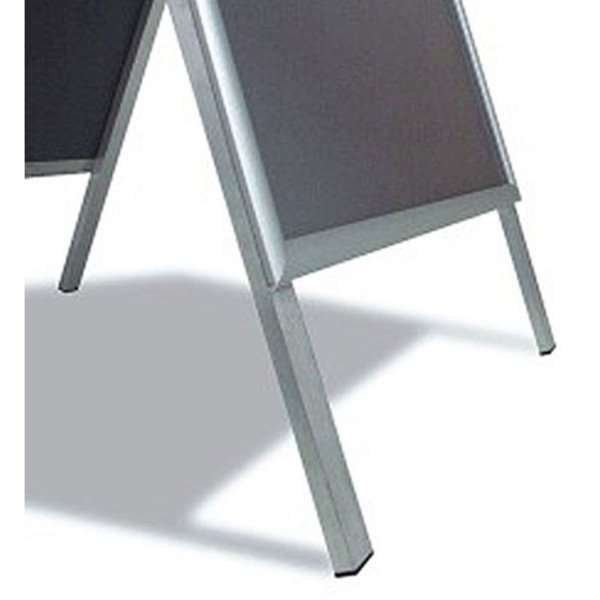 Alu-Line Budget A-skilt, til indendørs brug - 50 x 70 cm - sølv #2