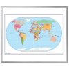 Whiteboard Tavle Med Verdenskort - 123x103 cm #2