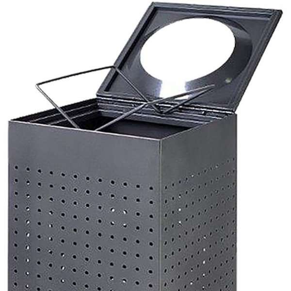 Grå Affaldsbeholder - 60 Liter #3