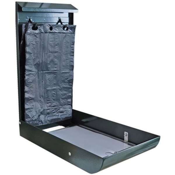 Hundepose dispenser med A4 infodisplay - grøn #4