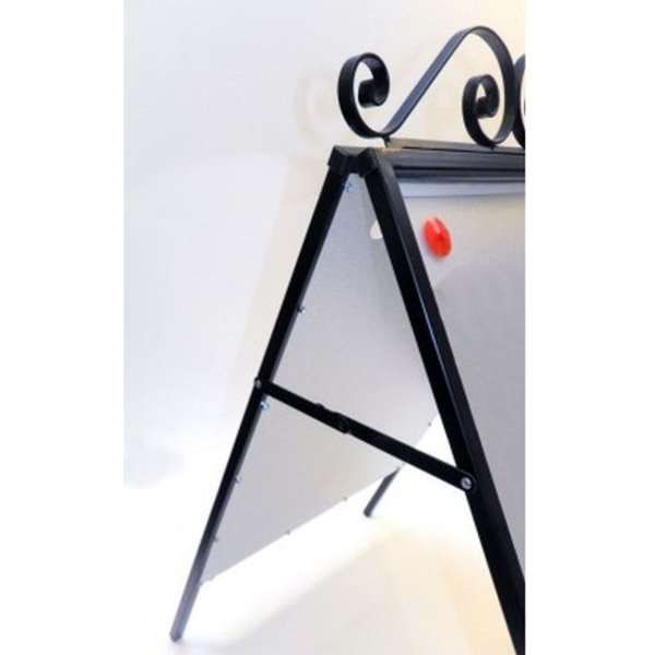 Antique Gadeskilt - 50x70 cm - sort #2