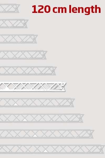 Crown Truss 10x10, Module 120cm - Hvid #1