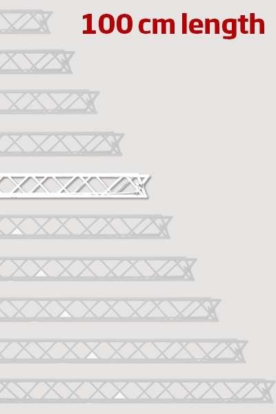 Crown Truss 10x10, Module 100cm - Hvid #1