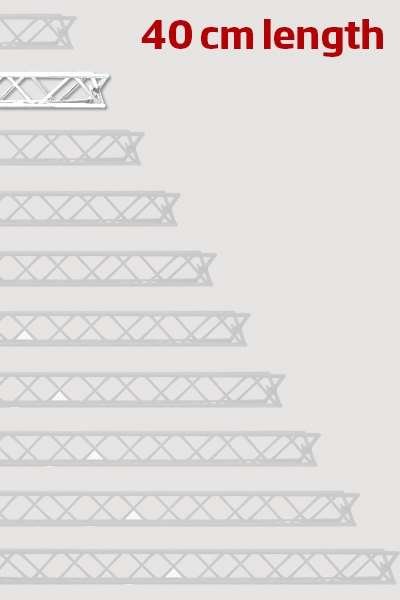 Crown Truss 10x10, Module 40cm - Hvid #1