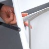 Gotik Classic Gadeskilt med logoplade - 50x70 cm - sort #2