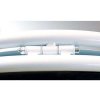 Expo Gotik Lux Gadeskilt med logoplade - 70x100 cm - hvid #6