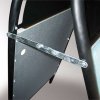 Expo Gotik Lux Gadeskilt med logoplade - 70x100 cm - sort #4