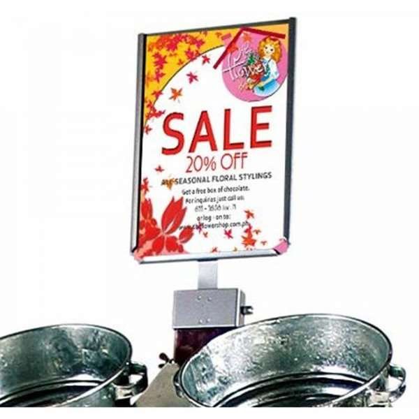 Shop Impulz 9 - Med 6 Zinkspande & A4 Skilteholder #3