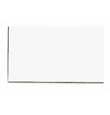 Magnet rektangel 1x2 cm (56 stk pr. ark) - Hvid #1