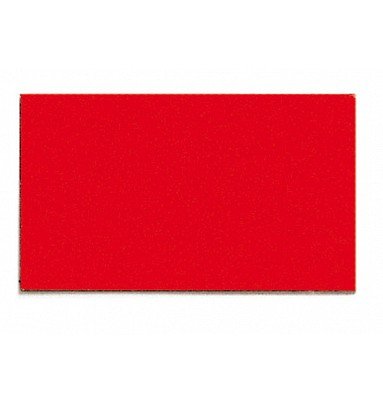 Magnet rektangel 1x2 cm (56 stk pr. ark) - Rød #1