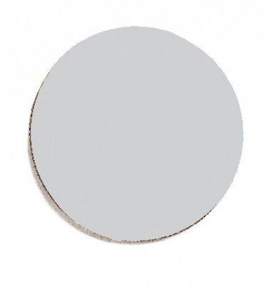 Magnet cirkel 1x1 cm (50 stk pr. ark) - Grå #1