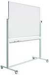 Svingtavle, whiteboardtavle til intensivt brug på mobilt stativ - 8 størrelser - 90x120 cm #1
