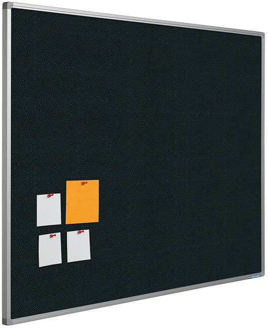 Opslagstavler med Camira stof. Ratio - 45x60cm, Gr&oslash;n-bl&aring;