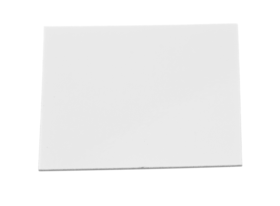 Magnetisk post-it med whiteboard overflade - Hvid