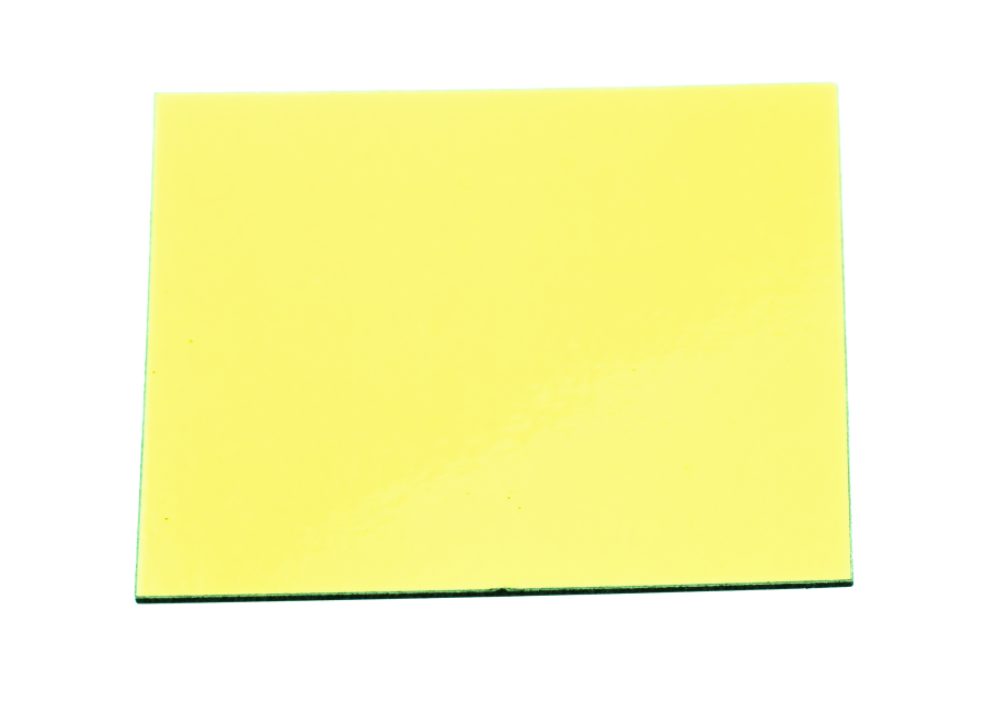 Magnetisk post-it med whiteboard overflade - Gul