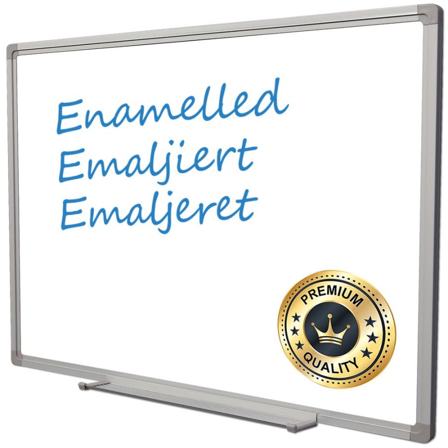 Whiteboard PRO emaljeret, 45x60 cm #1