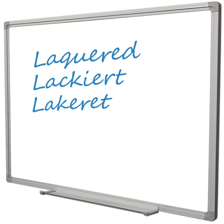 Whiteboard BASIC lakeret, 100x100cm #1