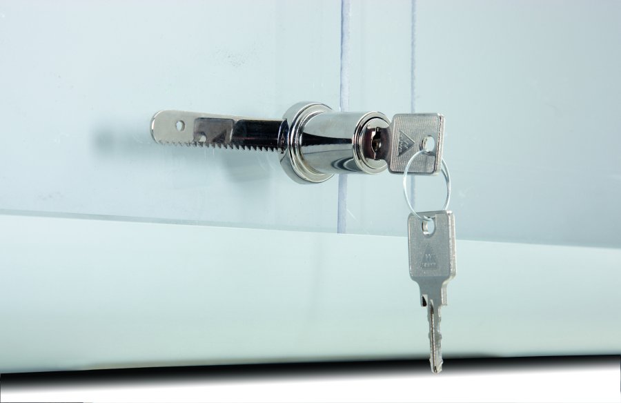 Showcase - Infoskab m. skydel&aring;ger - 70x74 - Plads til 6 x A4