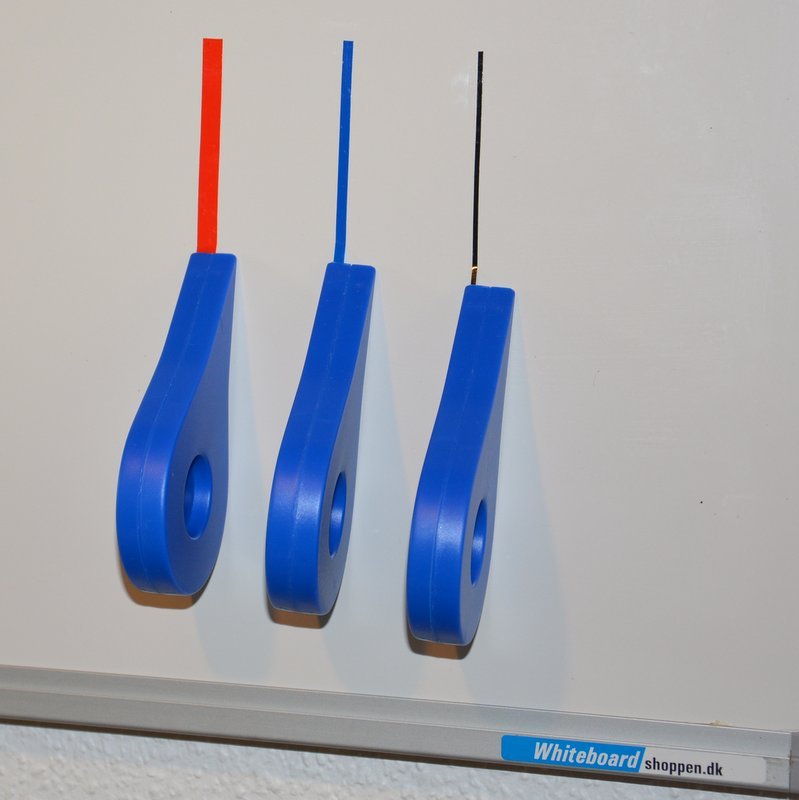 Inddelingstape til whiteboardtavler bl&aring; - 6,0 mm