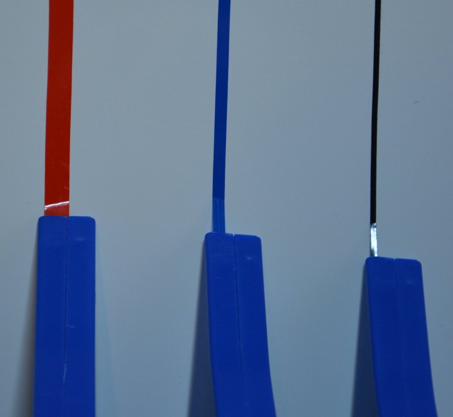 Inddelingstape til whiteboardtavler bl&aring; - 6,0 mm