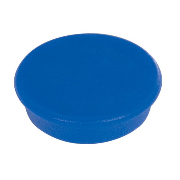 Magneter i pakke med 10 stk.  - 24 mm - Blå #6