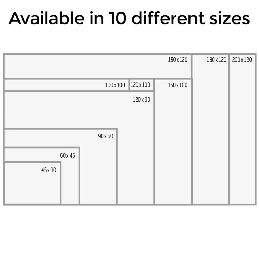 Whiteboard BASIC lakeret, 100x100cm #7
