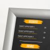 BASIC Infostand A3 - 92mm høj - A3 Klikramme profil 25mm, sølv #3