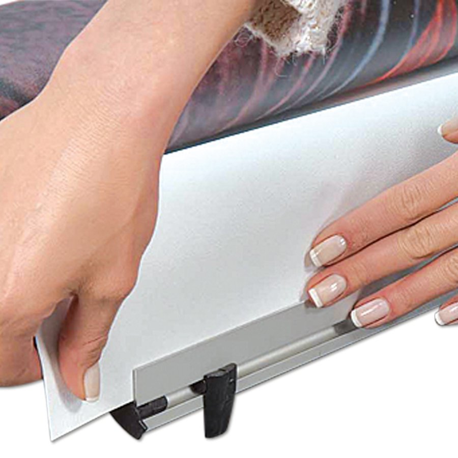 Quick L-Banner, enkeltsidet, 100 x 200 cm, alu #5