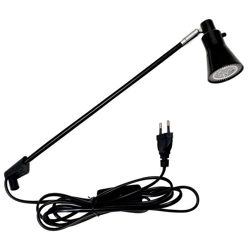 LED Spot Round, sort, 10 watt, til Roll-up #1