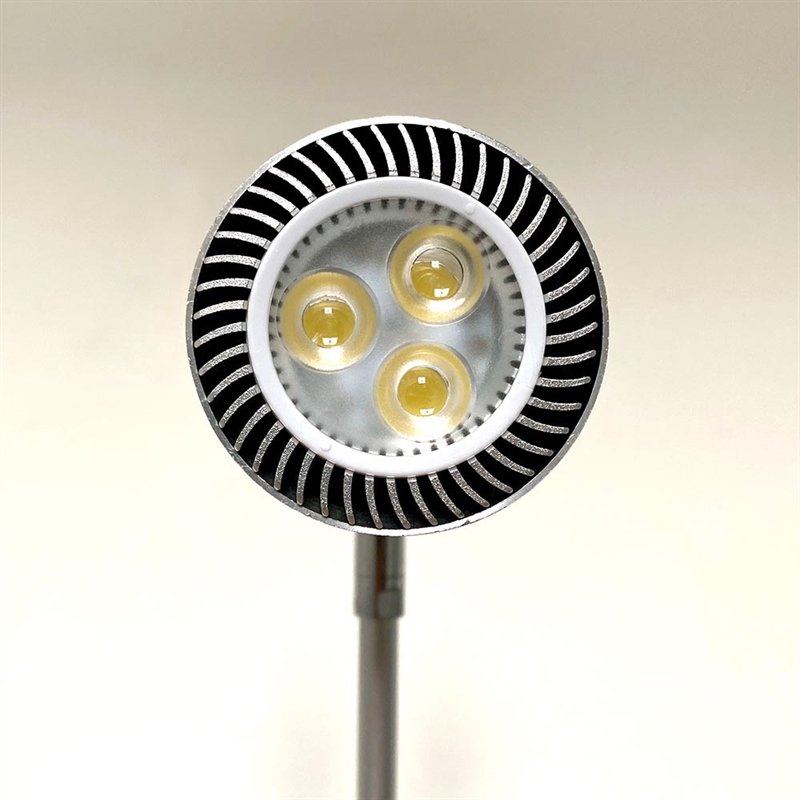 LED Spot Round, sølv, 10 watt, til Roll-up #3